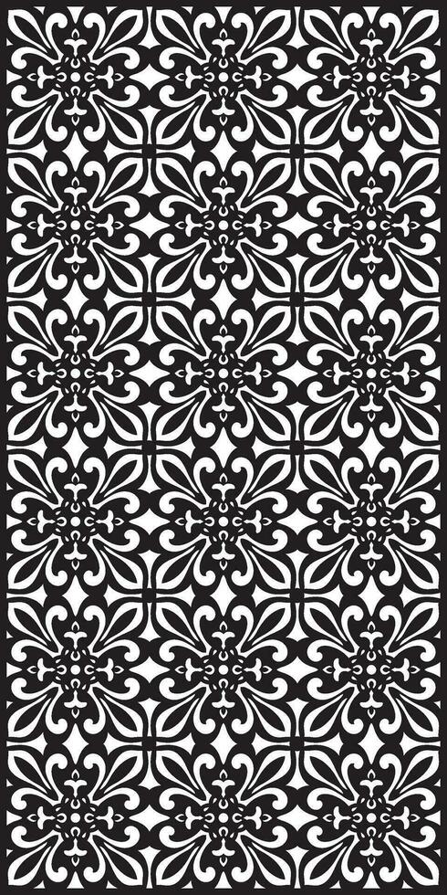 Rectangular lattice pattern background in oriental style. Arabesque. vector