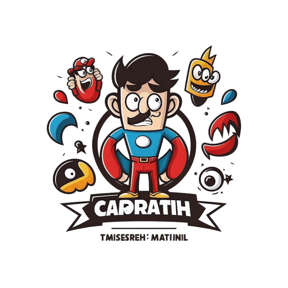 Gaming mascot logo free png, Ai Generative 27665760 PNG