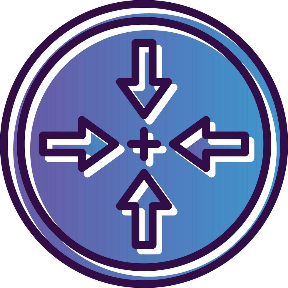 Shrink Vector Icon Design