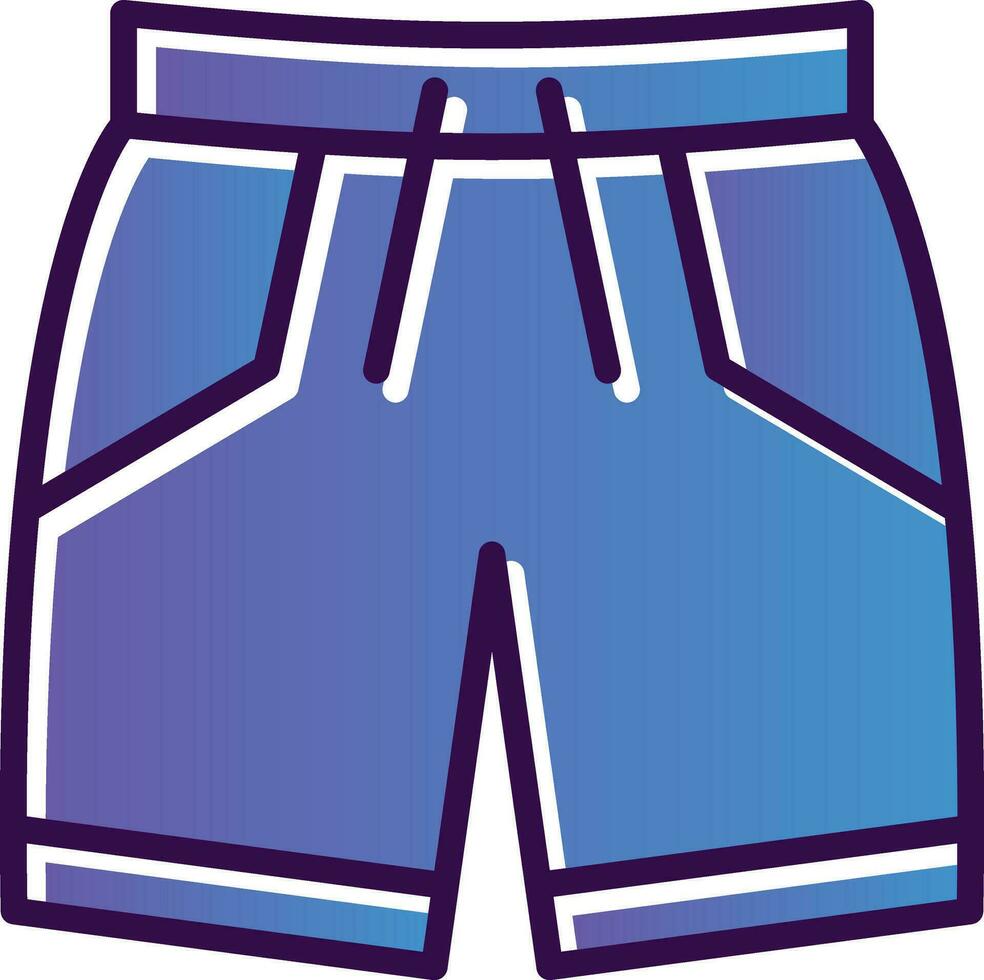 Swimming Trunks Vector Icon Design