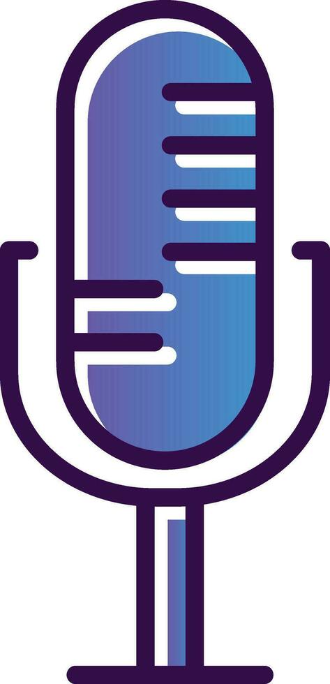 Microphone Vector Icon Design