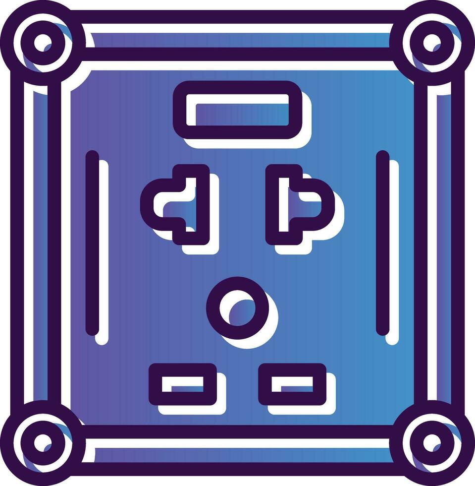 Socket Vector Icon Design