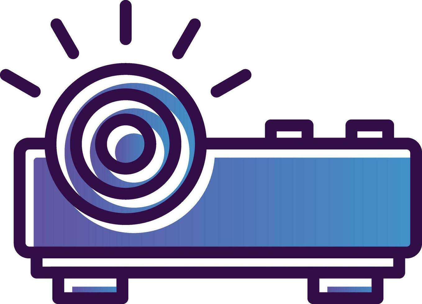 Projector Vector Icon Design