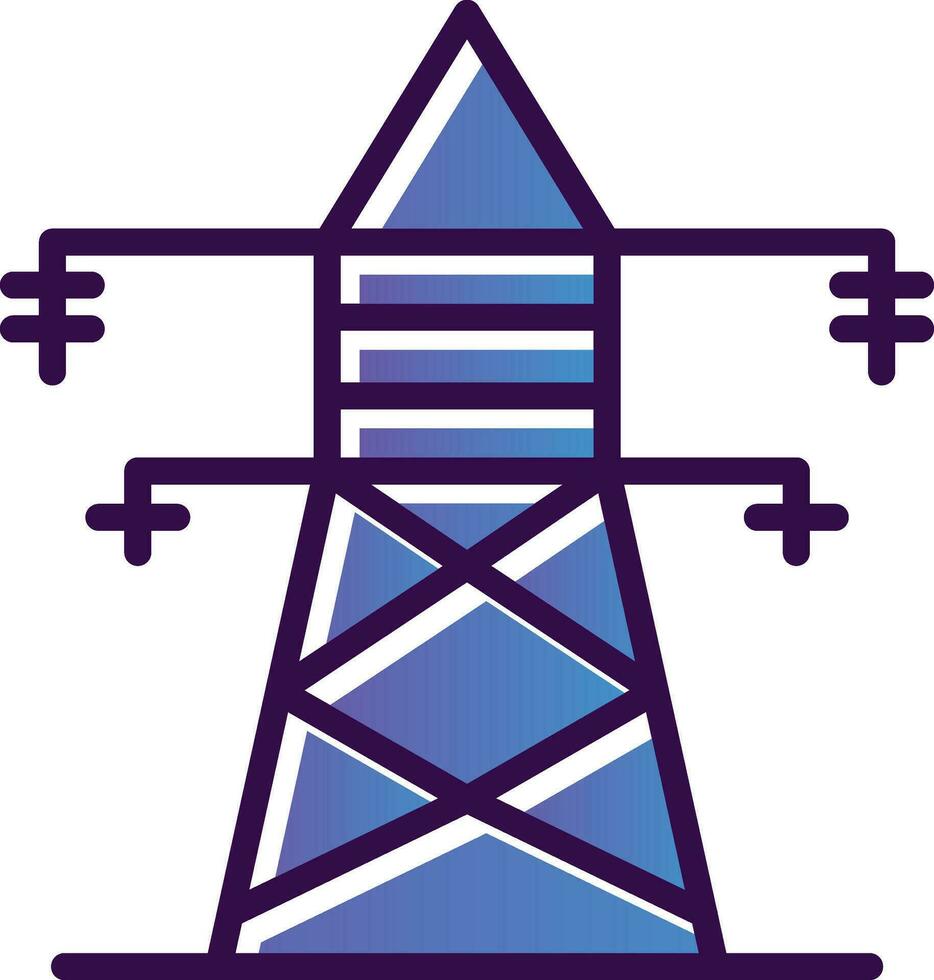 diseño de icono de vector de torre