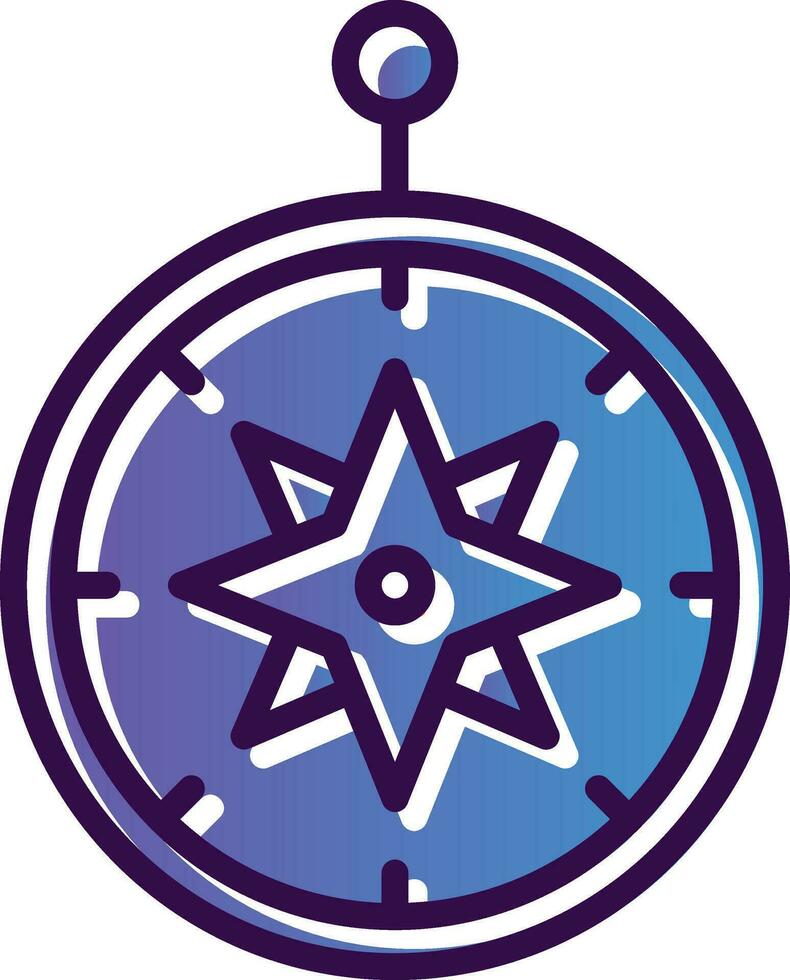 Compass Vector Icon Design