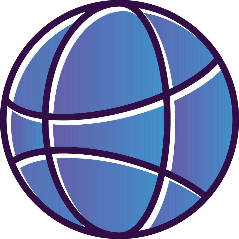 diseño de icono de vector de baloncesto