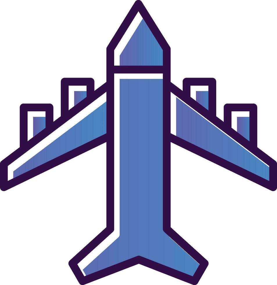 Plane Vector Icon Design