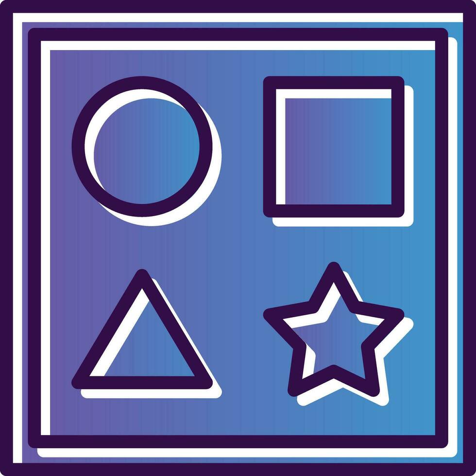 Shape Toy Vector Icon Design