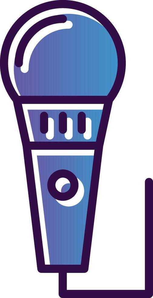 Mic Vector Icon Design