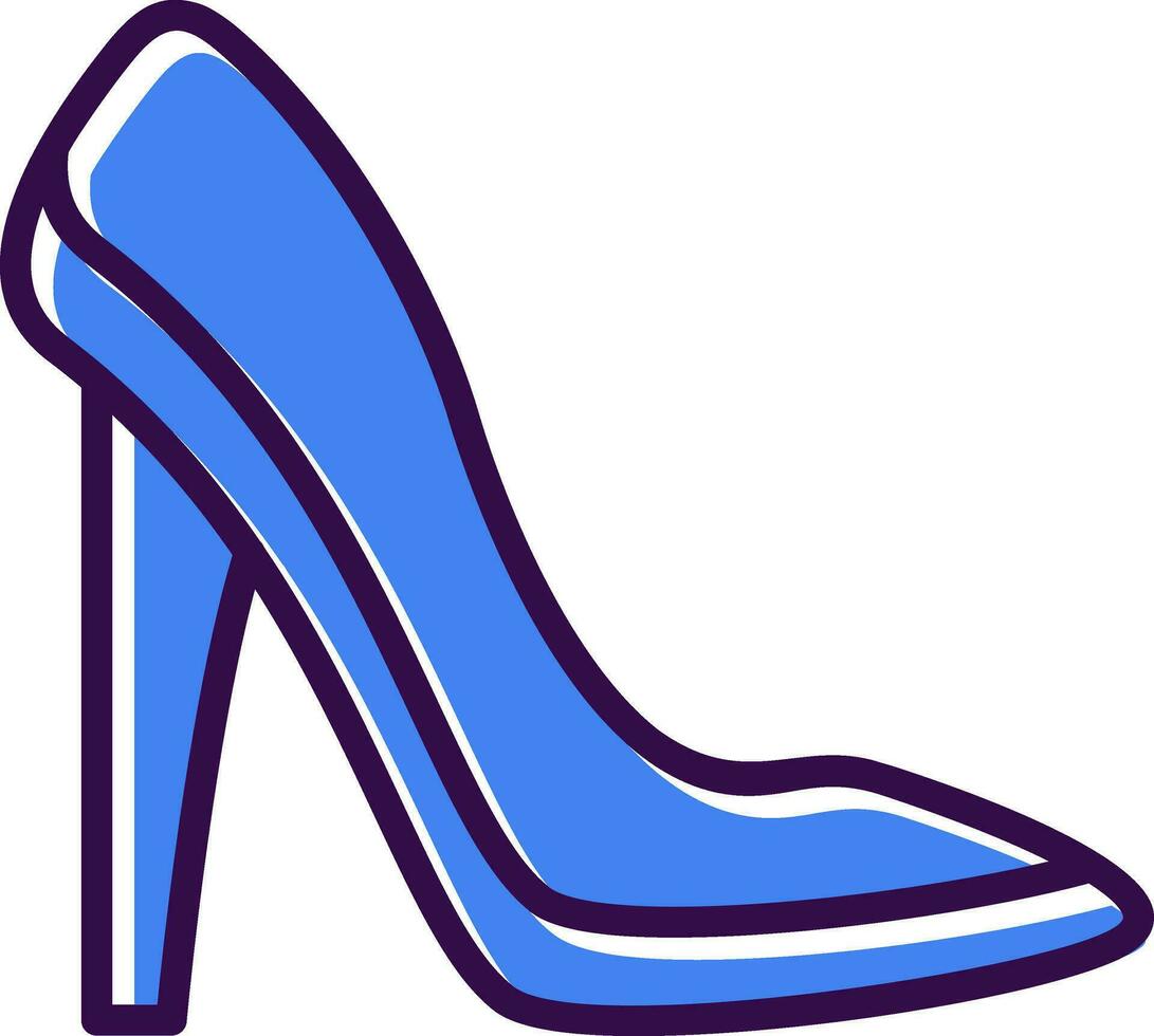 High Heels Vector Icon Design