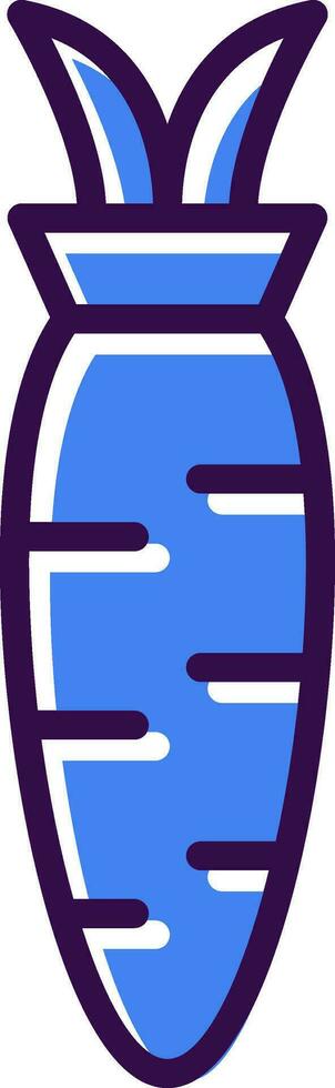Carrot Vector Icon Design