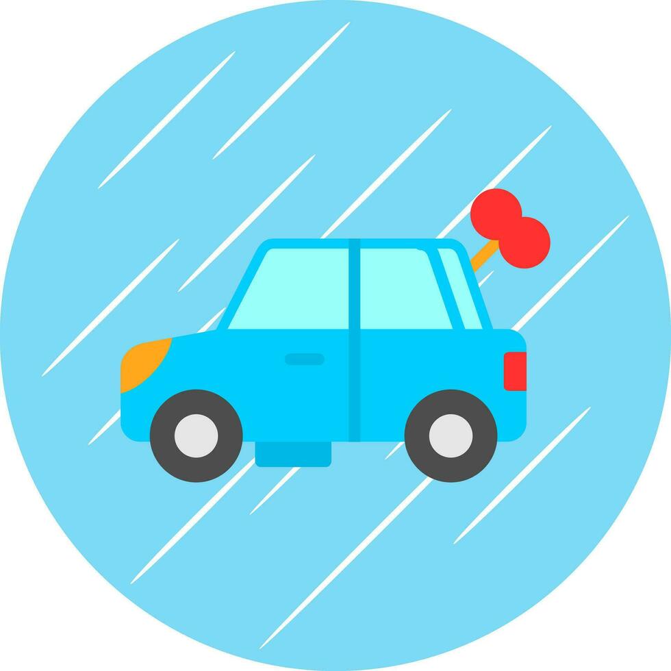 Car Toy Vector Icon Design