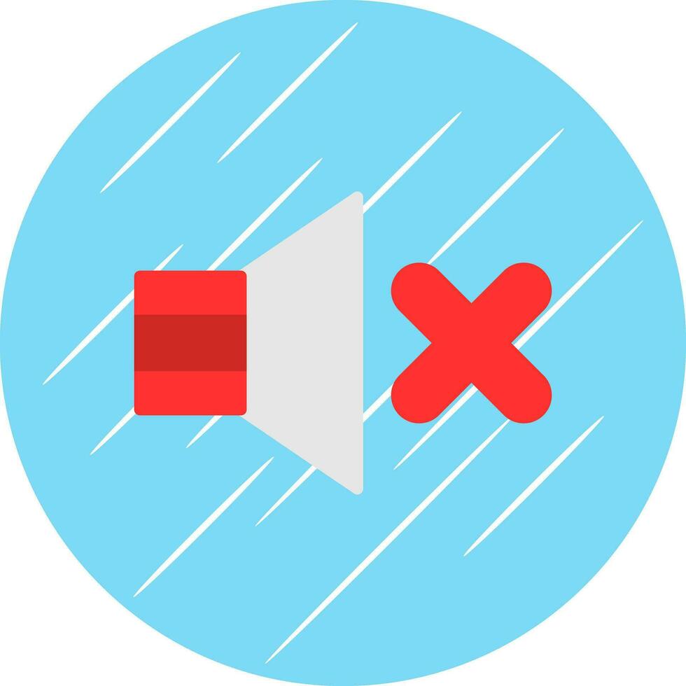 Mute Vector Icon Design
