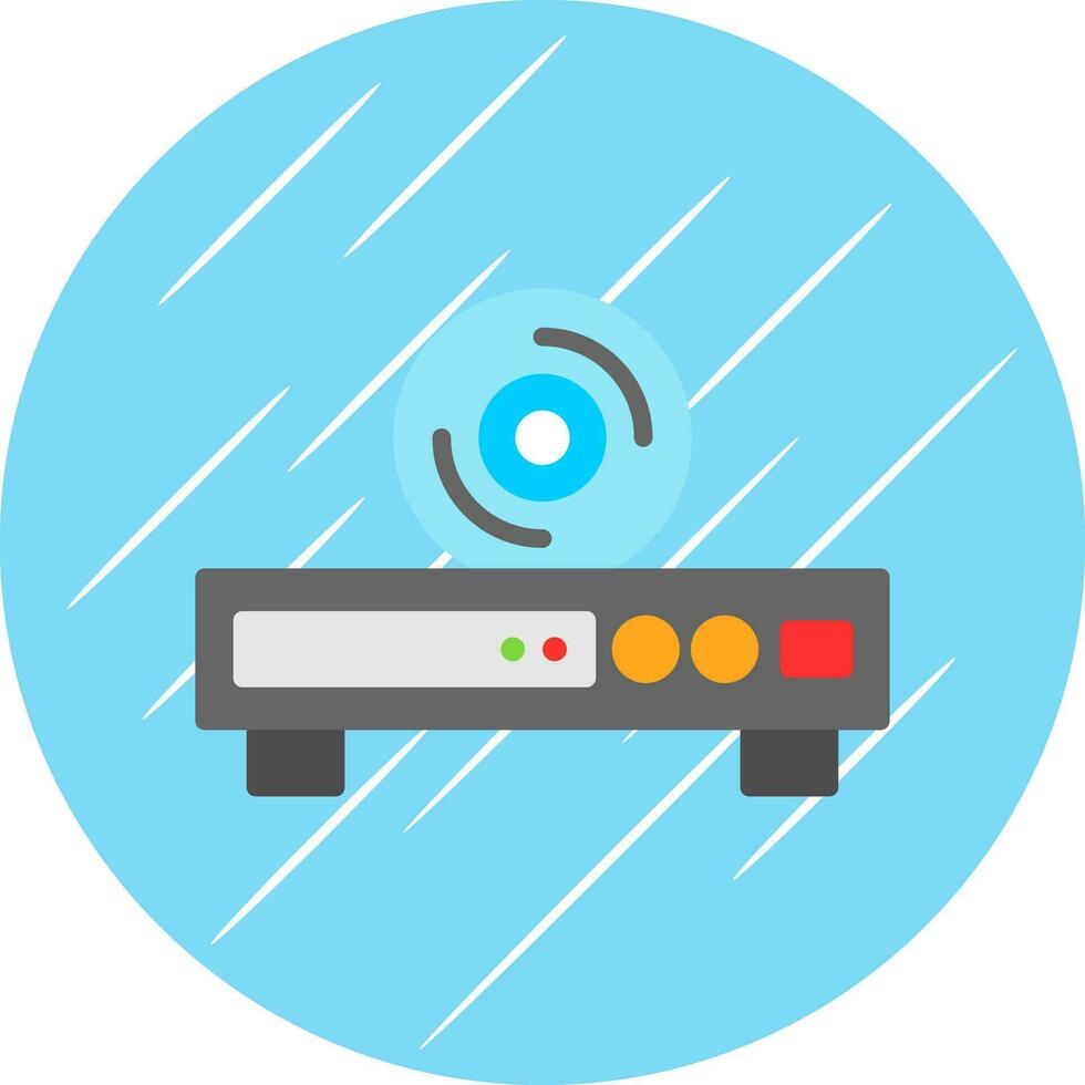 Dvd Player Vector Icon Design