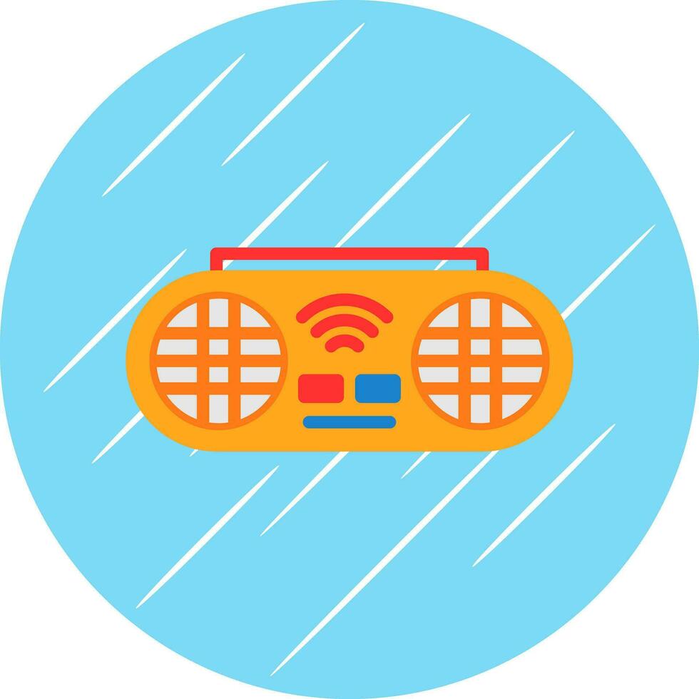 Portable Speaker Vector Icon Design