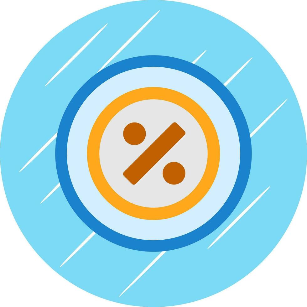 Percentage Vector Icon Design