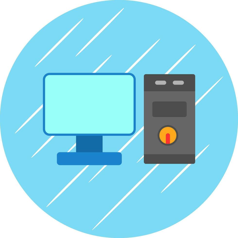 Computer Vector Icon Design