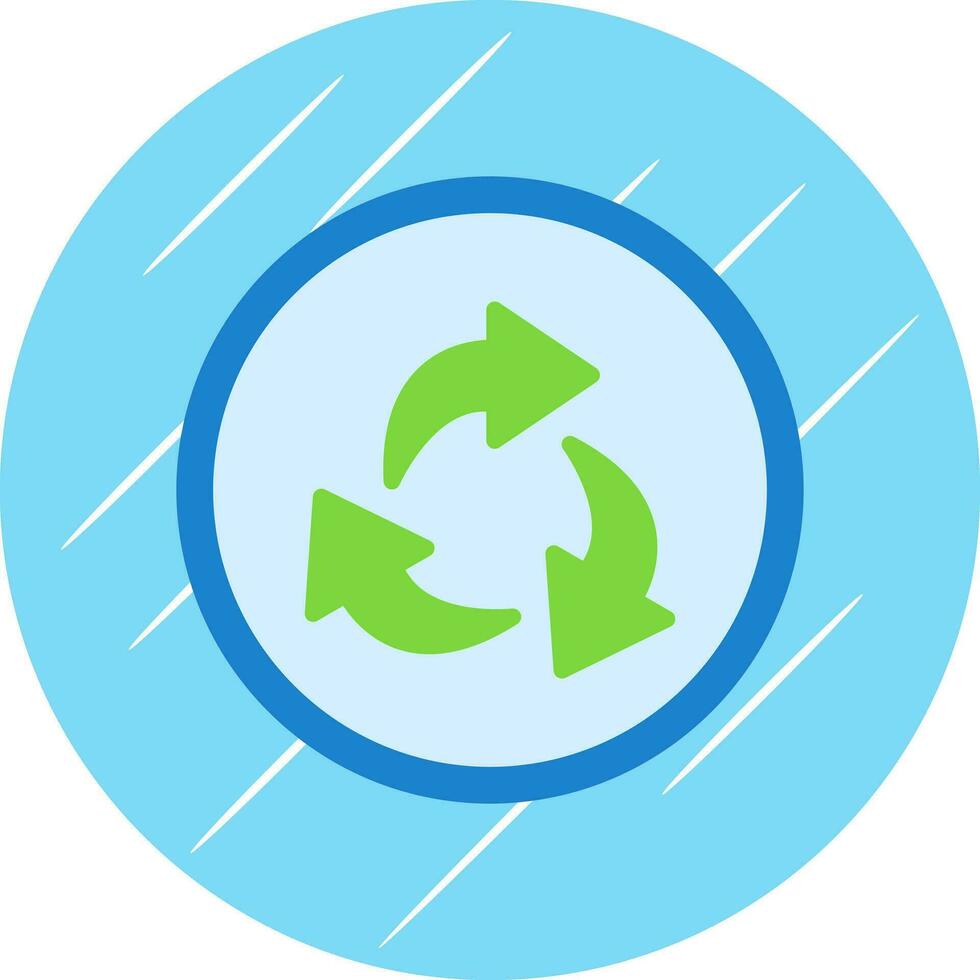 diseño de icono de vector de reciclaje