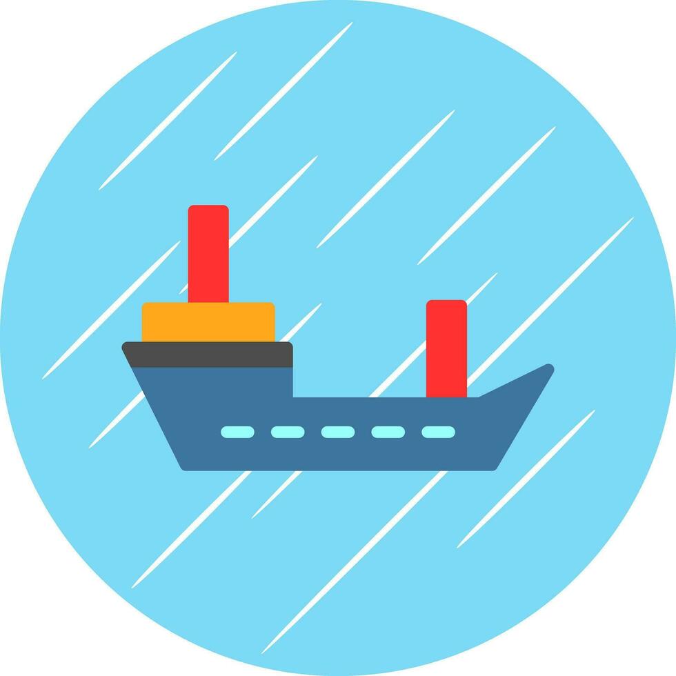 diseño de icono de vector de barco