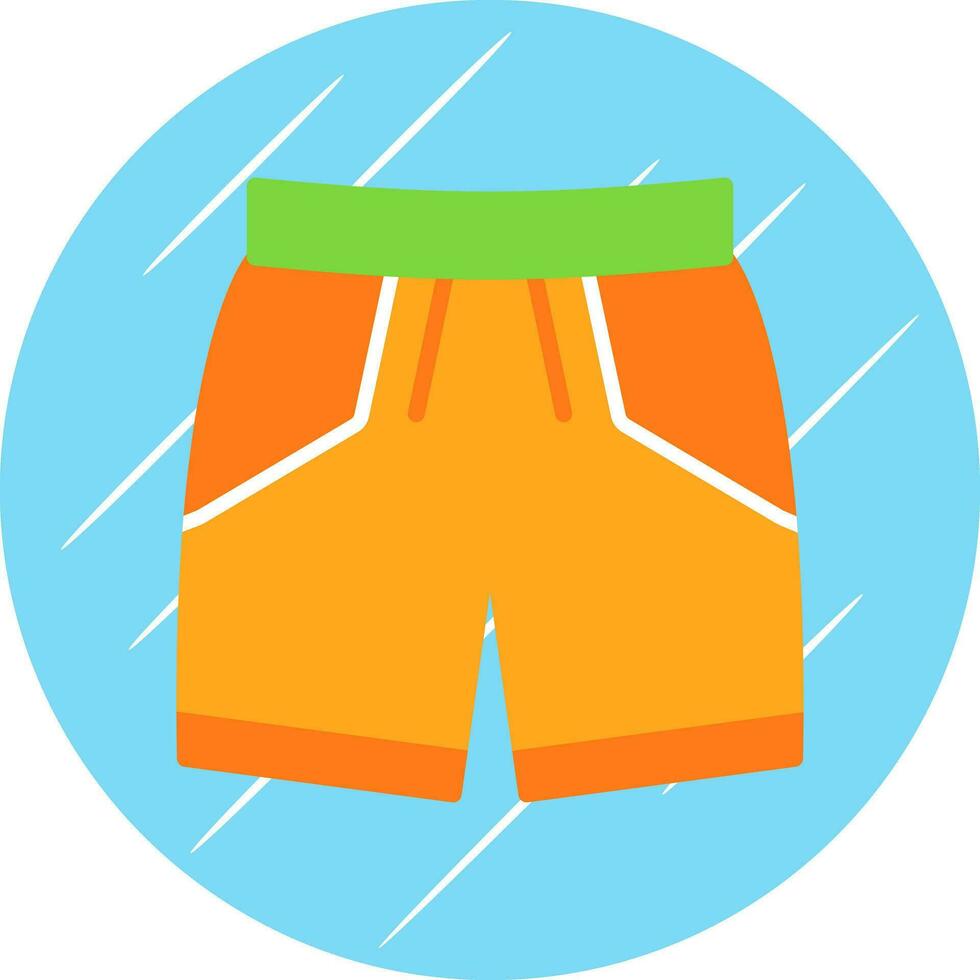 Swimming Trunks Vector Icon Design