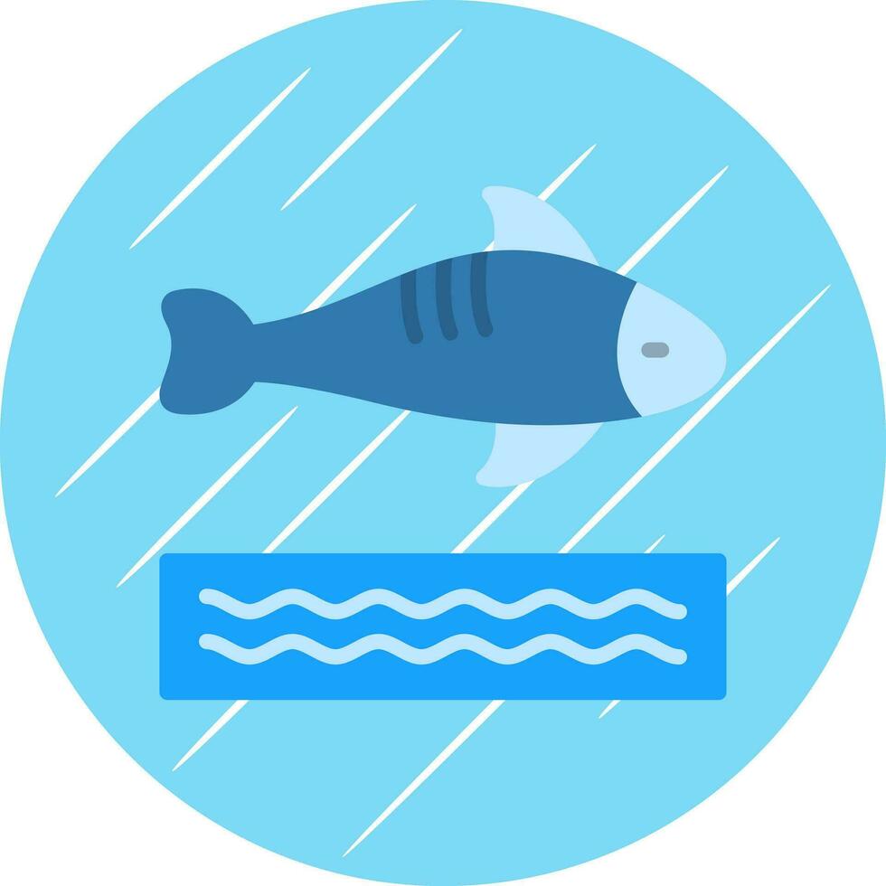 diseño de icono de vector de pescado