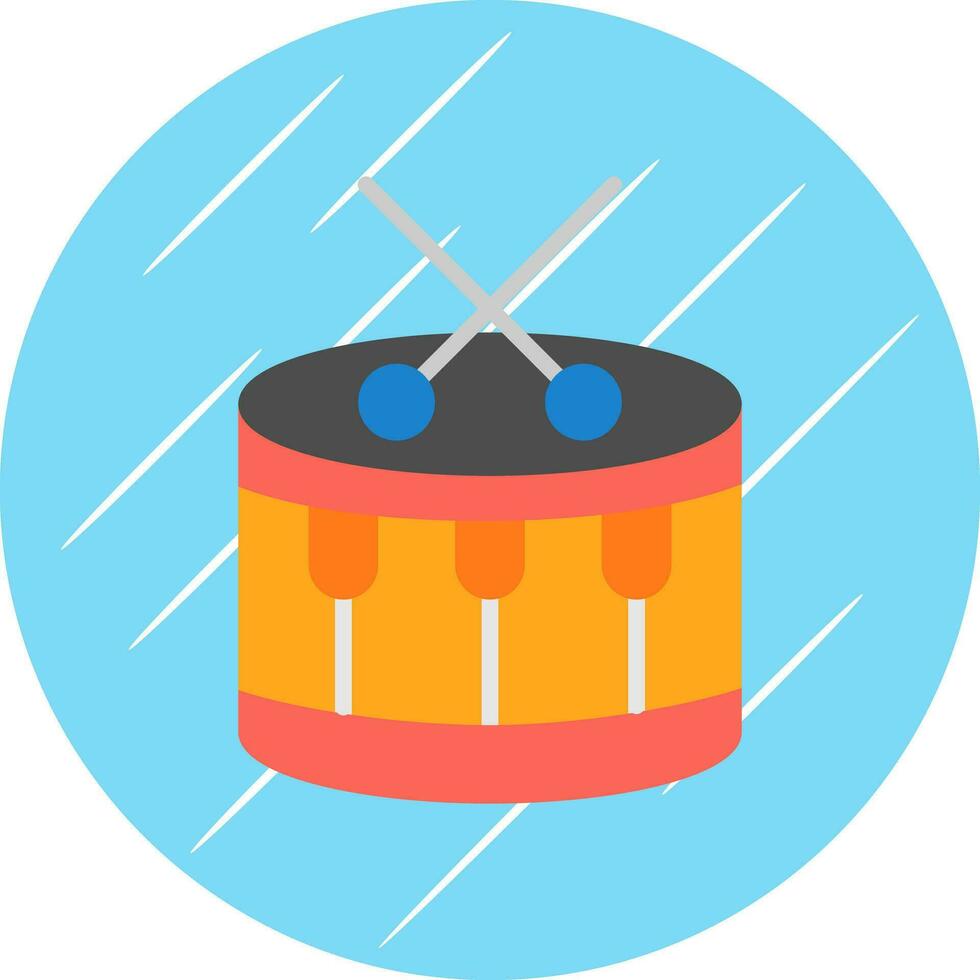 diseño de icono de vector de tambor
