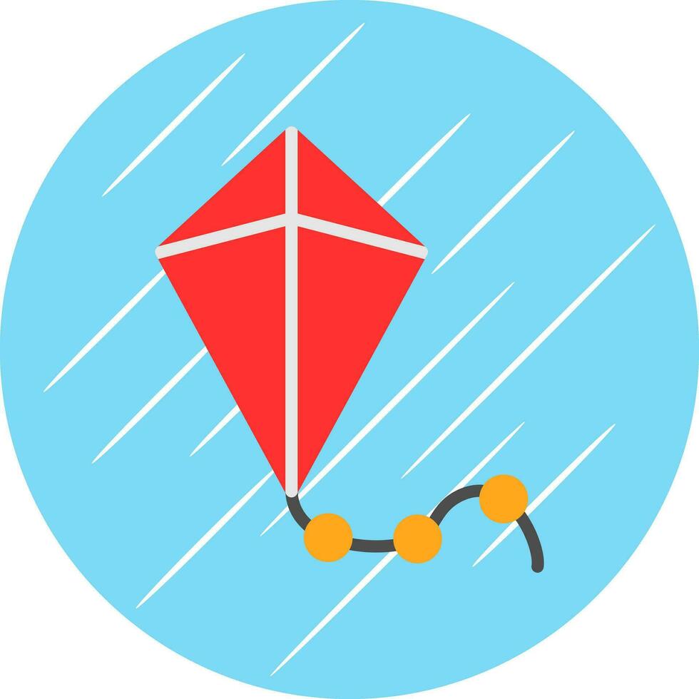 Kite Vector Icon Design
