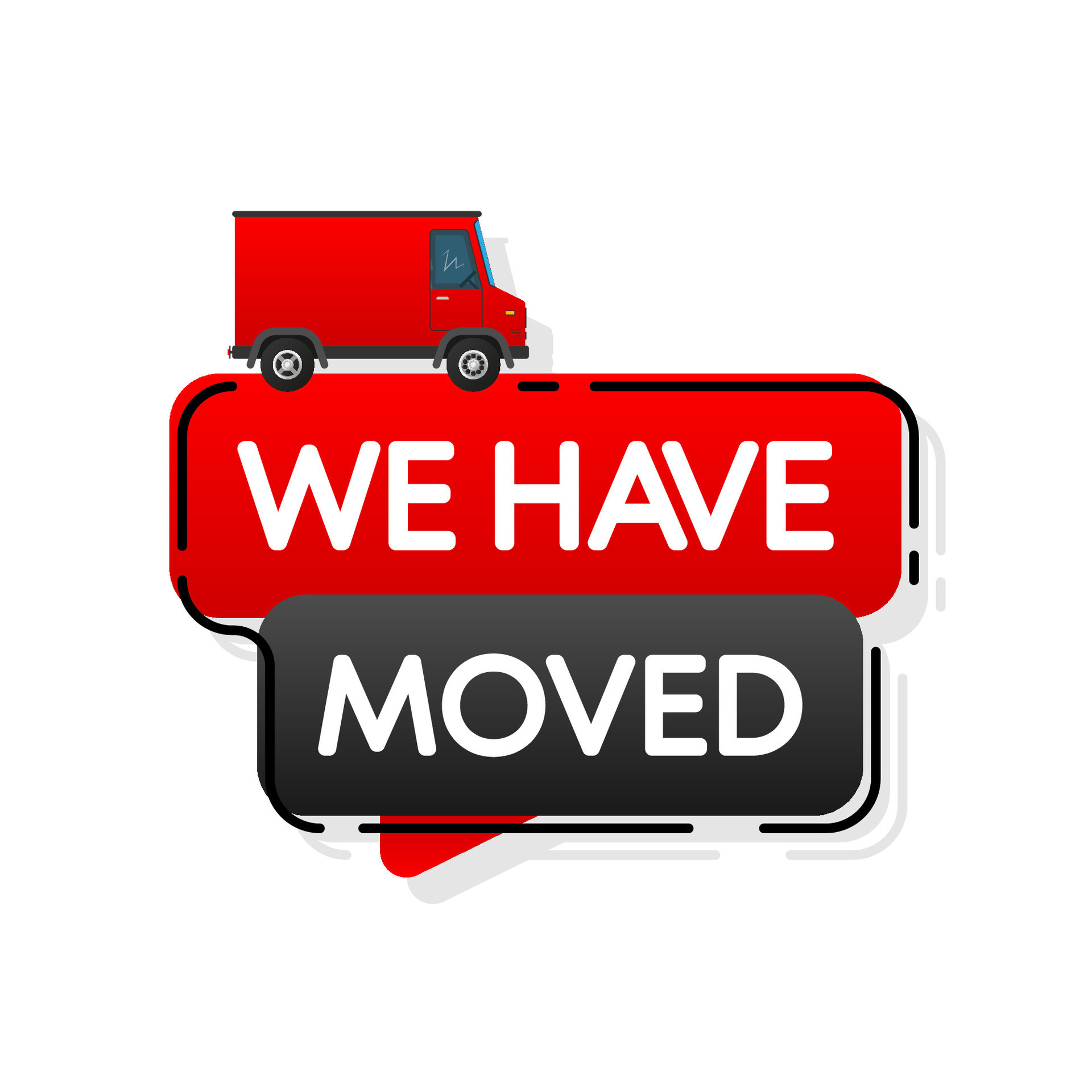 Color we have moved thin line bubble concept of locator land mark like