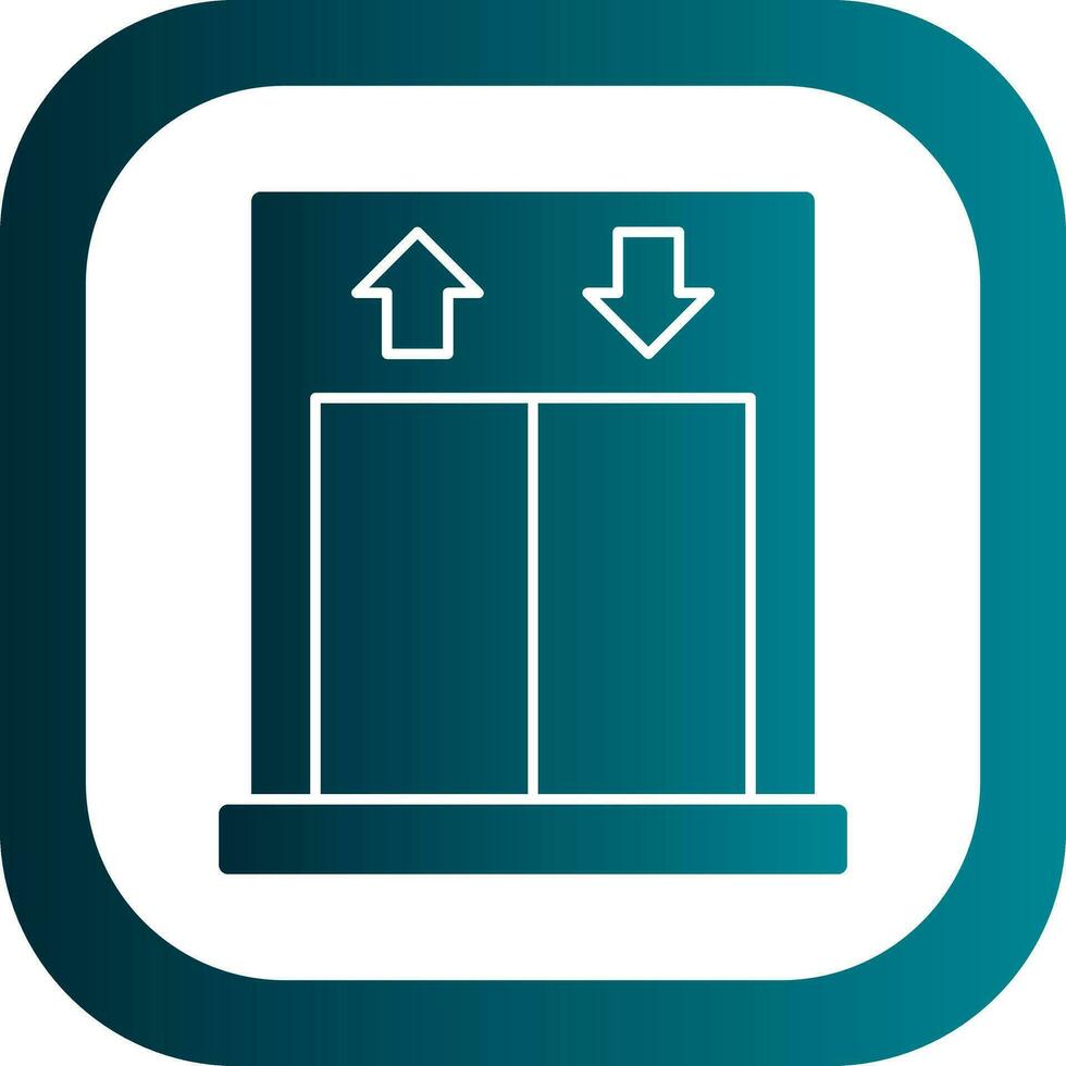 Elevator Vector Icon Design