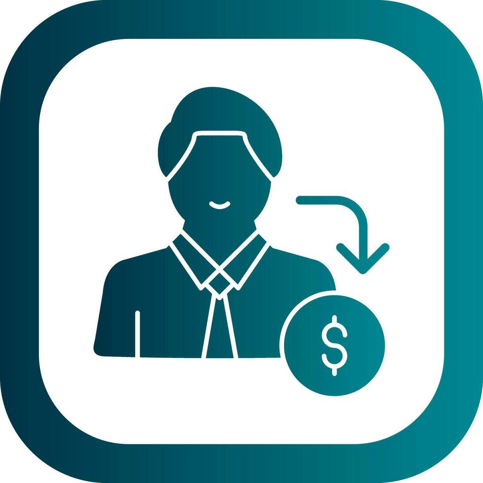 Salary Vector Icon Design