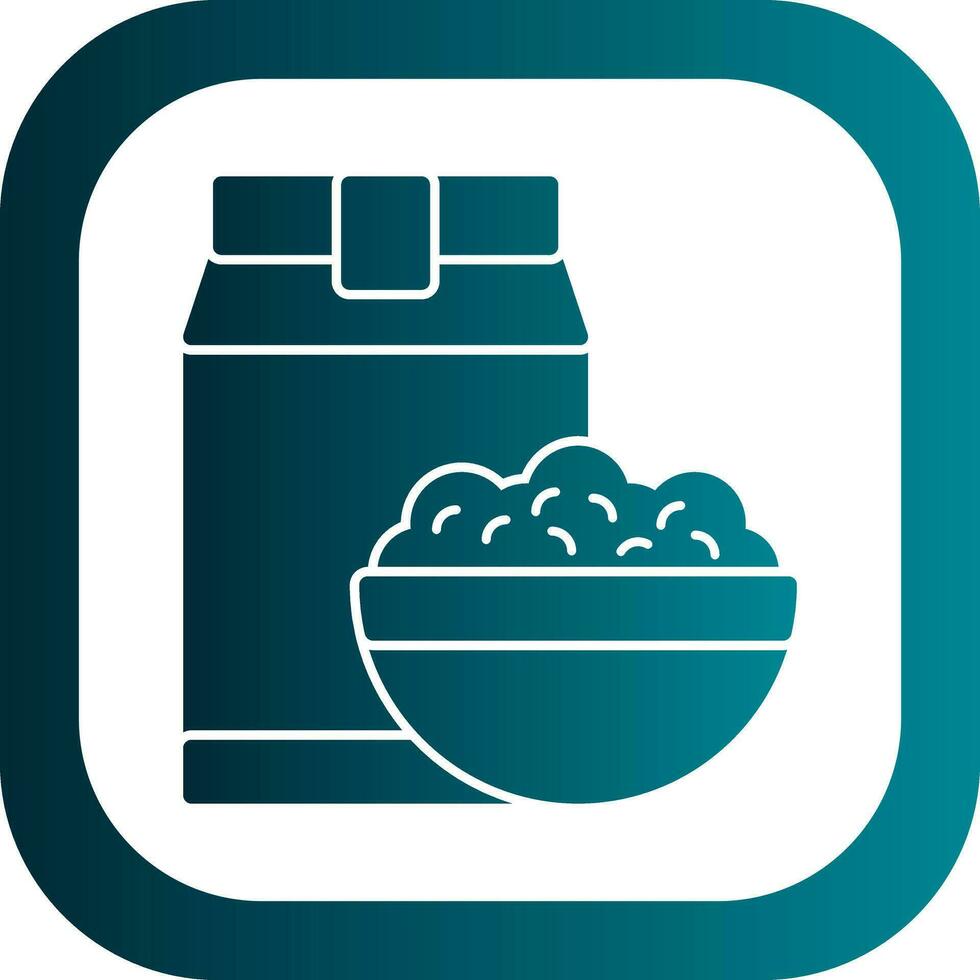 Cereal Vector Icon Design