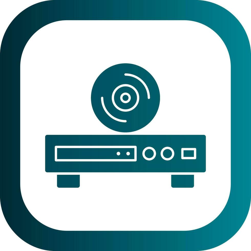 Dvd Player Vector Icon Design