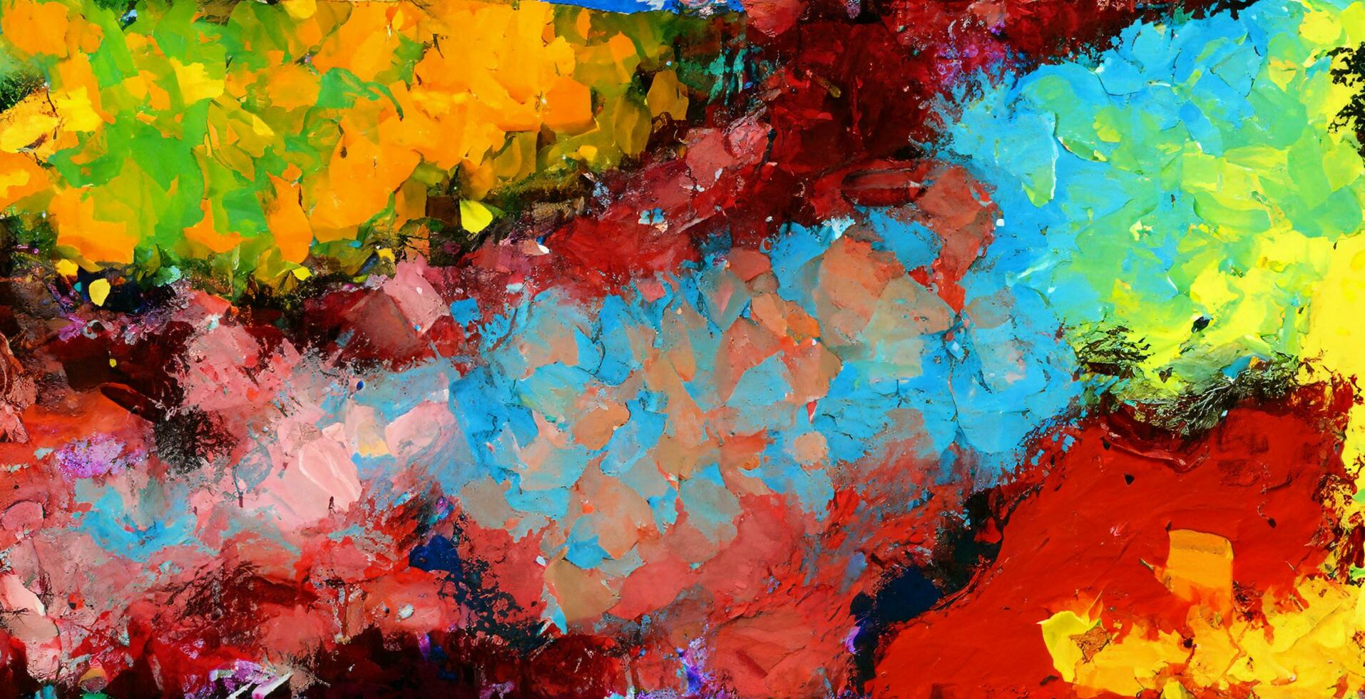 abstract painting background or texture photo