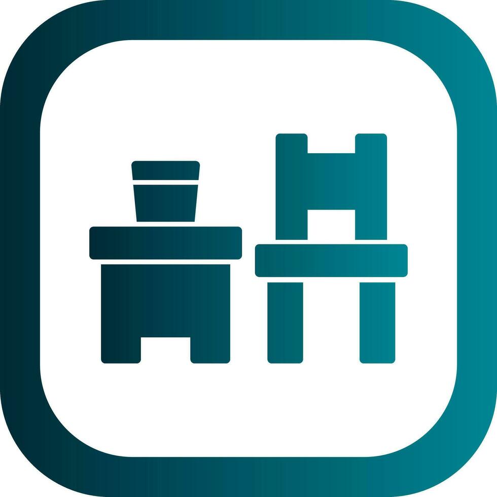 Table Vector Icon Design