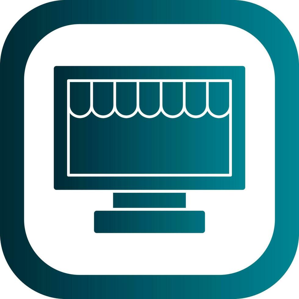 Online Store Vector Icon Design