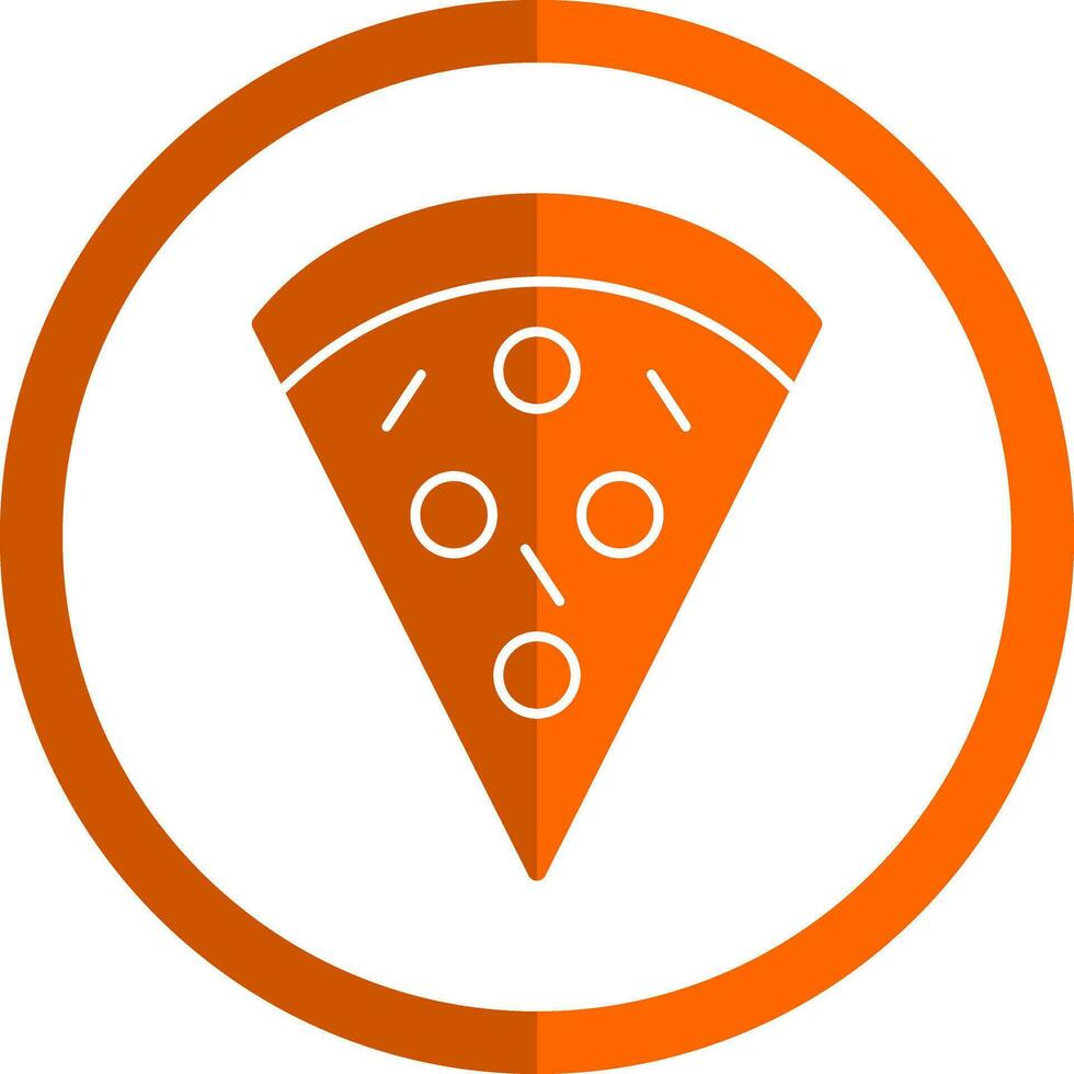 Pizza Slice Vector Icon Design