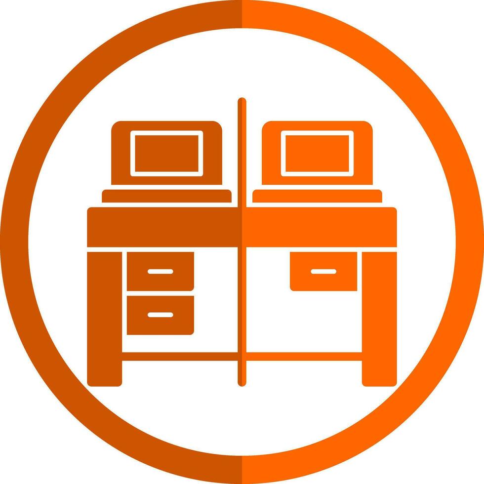 Work Space Vector Icon Design