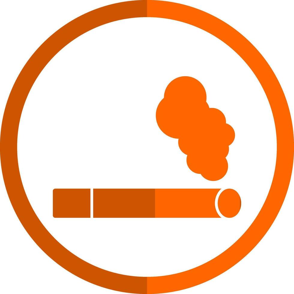 diseño de icono de vector de cigarrillo