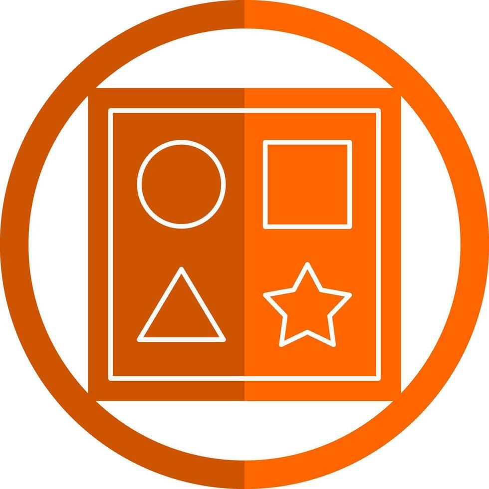 Shape Toy Vector Icon Design