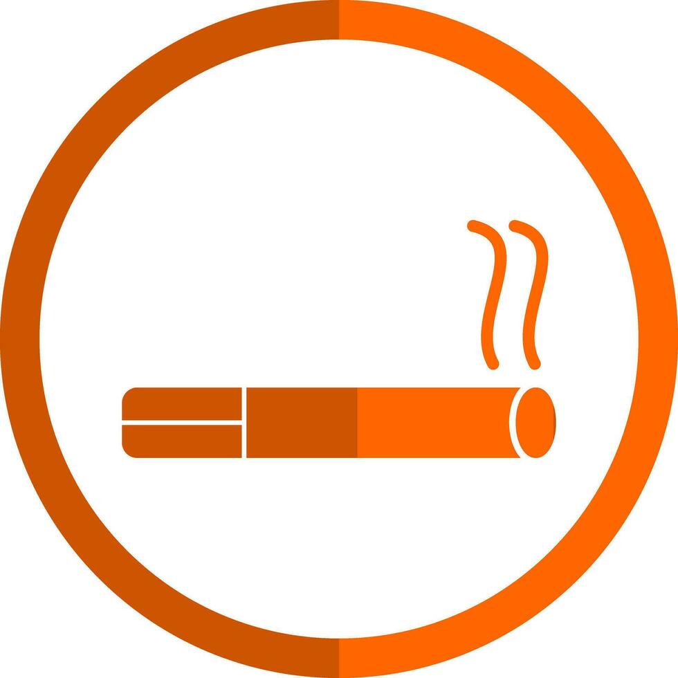 Cigarette Vector Icon Design