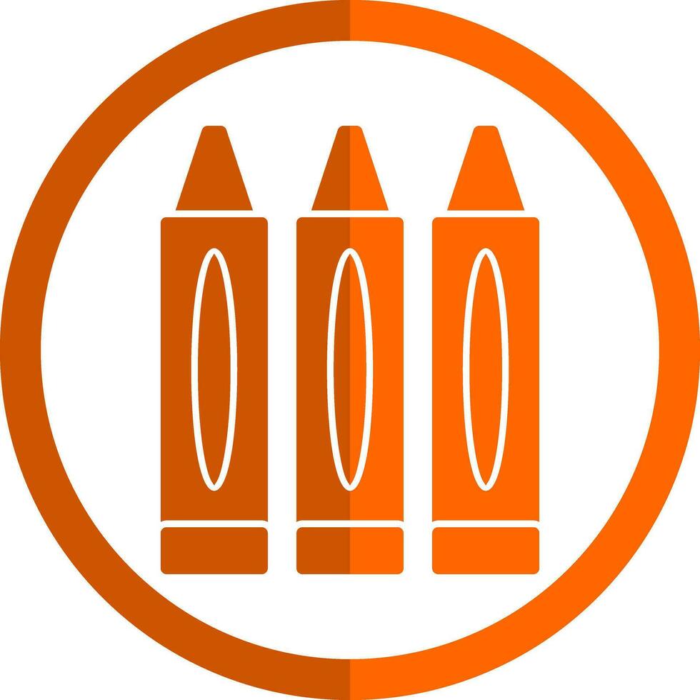 Crayons Vector Icon Design