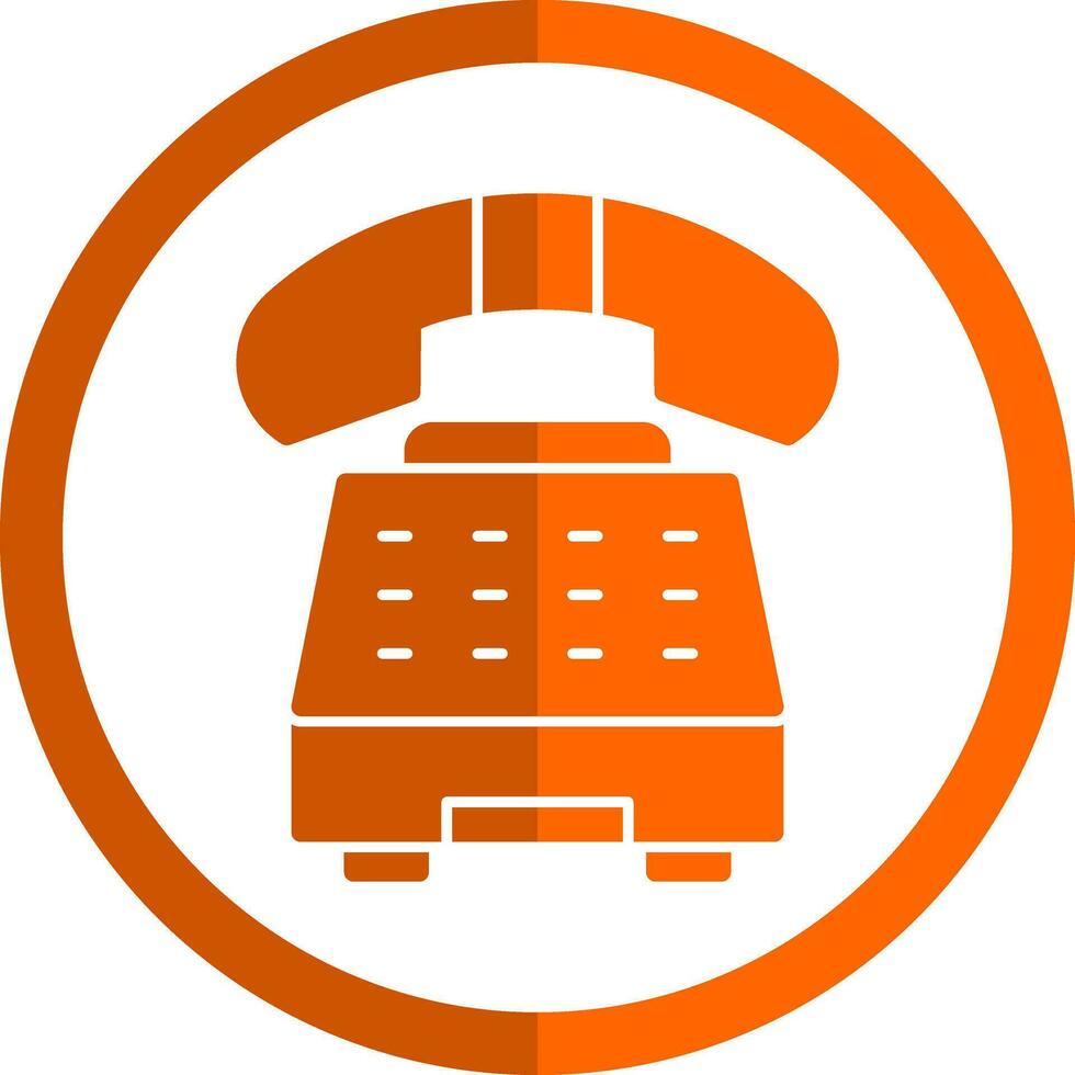 Telephone Vector Icon Design