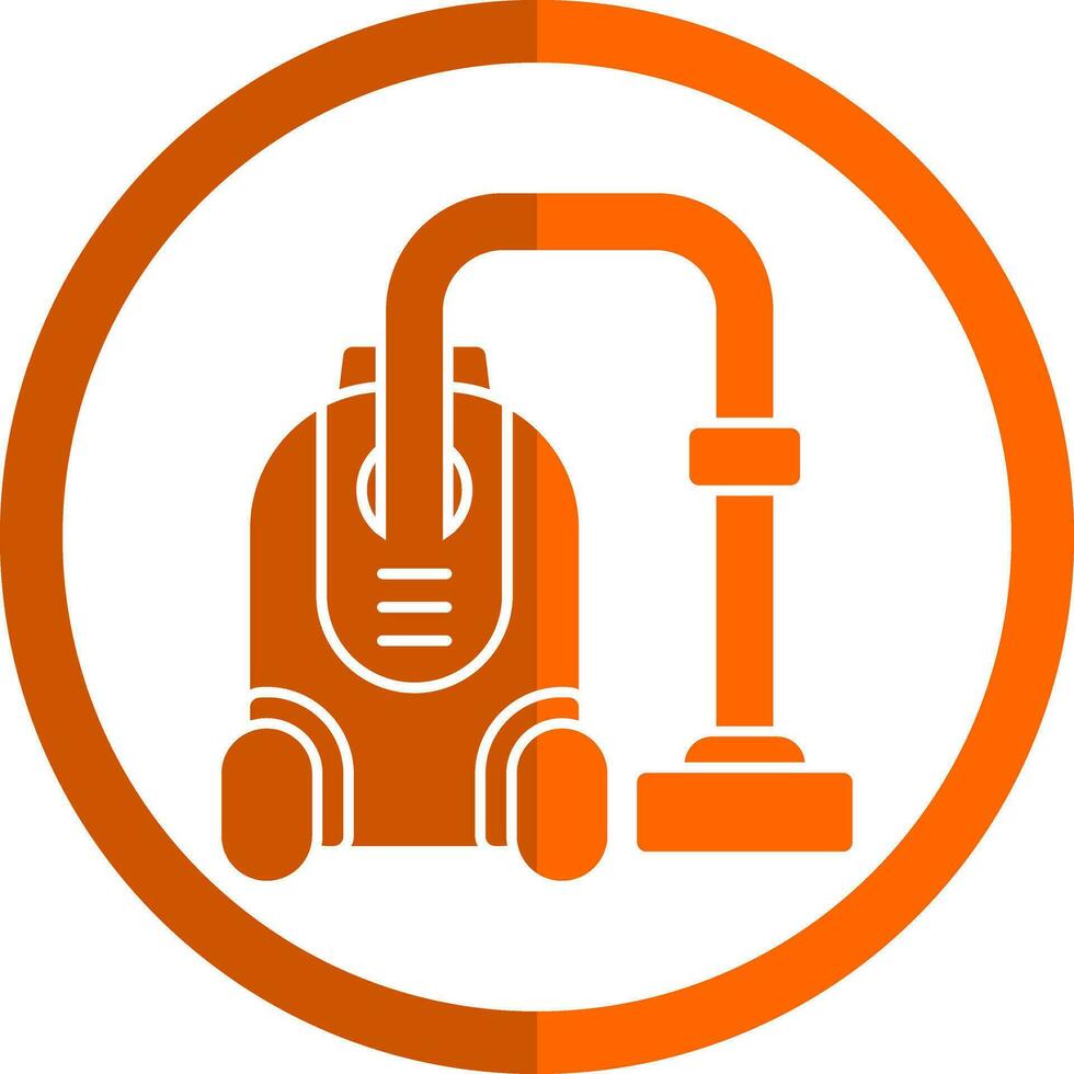 Vacuum Cleaner Vector Icon Design