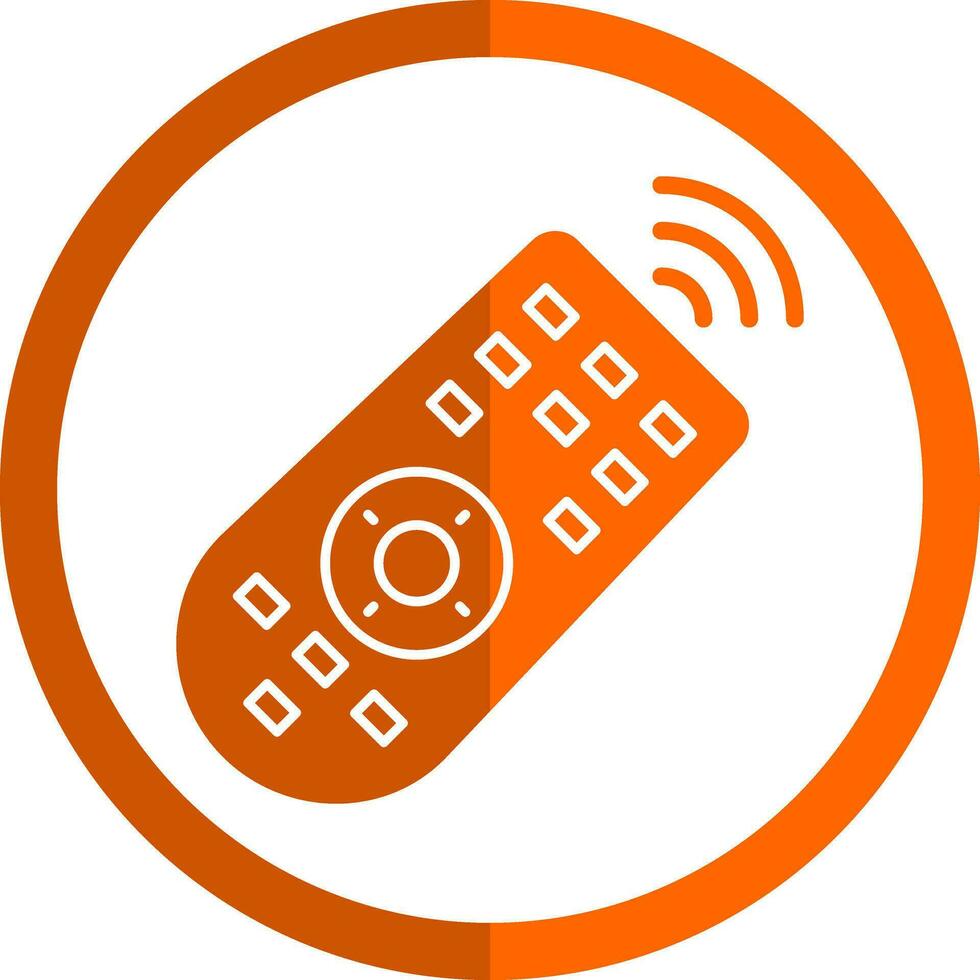 Remote Control Vector Icon Design