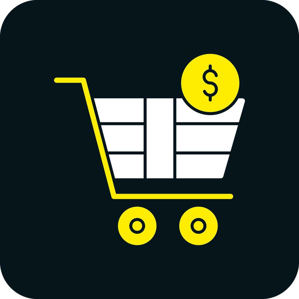 diseño de icono de vector de compras