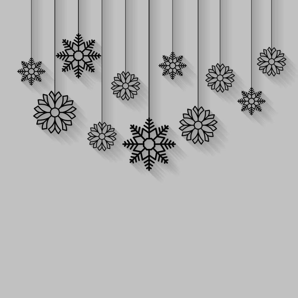 fondo de feliz navidad con adornos navideños. vector