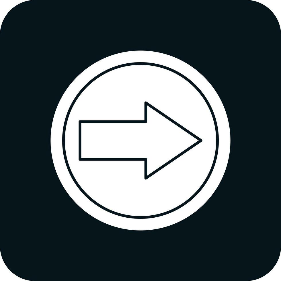 Right Arrow Vector Icon Design