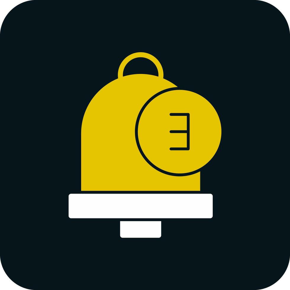 Notification Bell Vector Icon Design