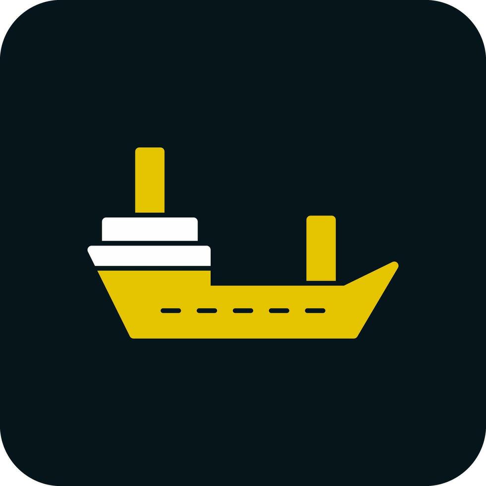 Ship Vector Icon Design