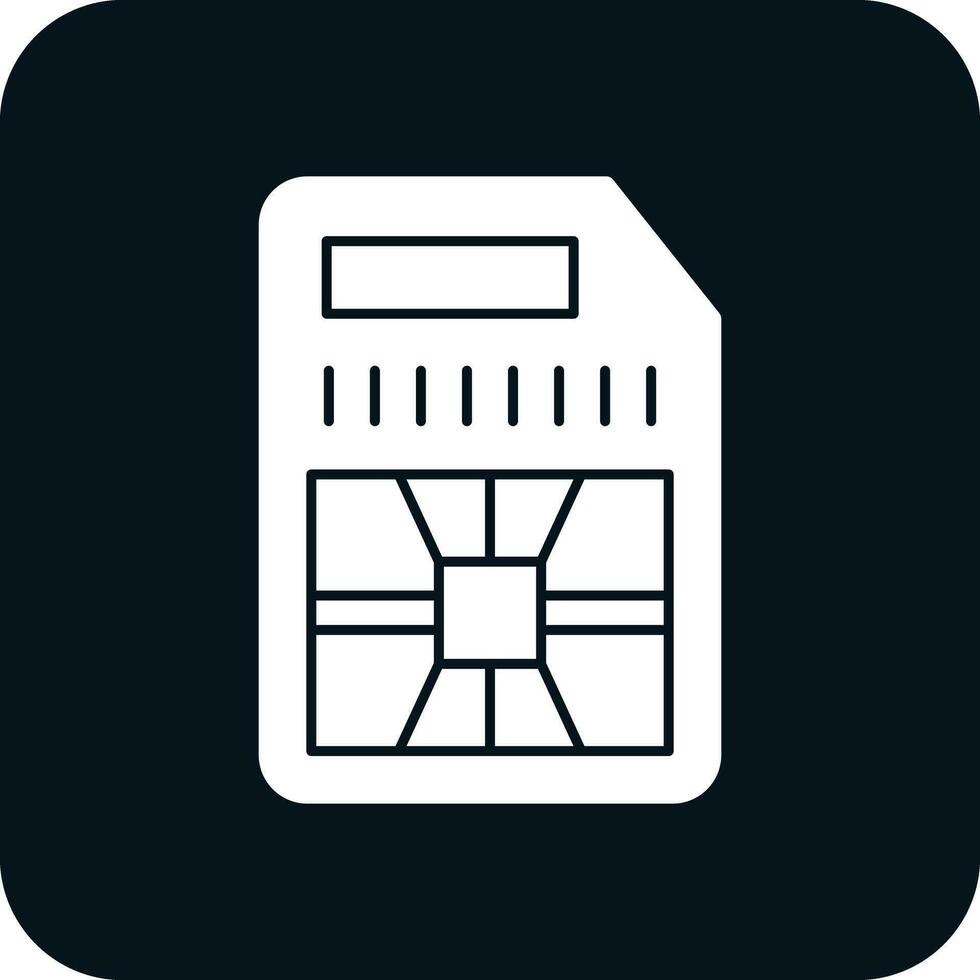 sim card Vector Icon Design